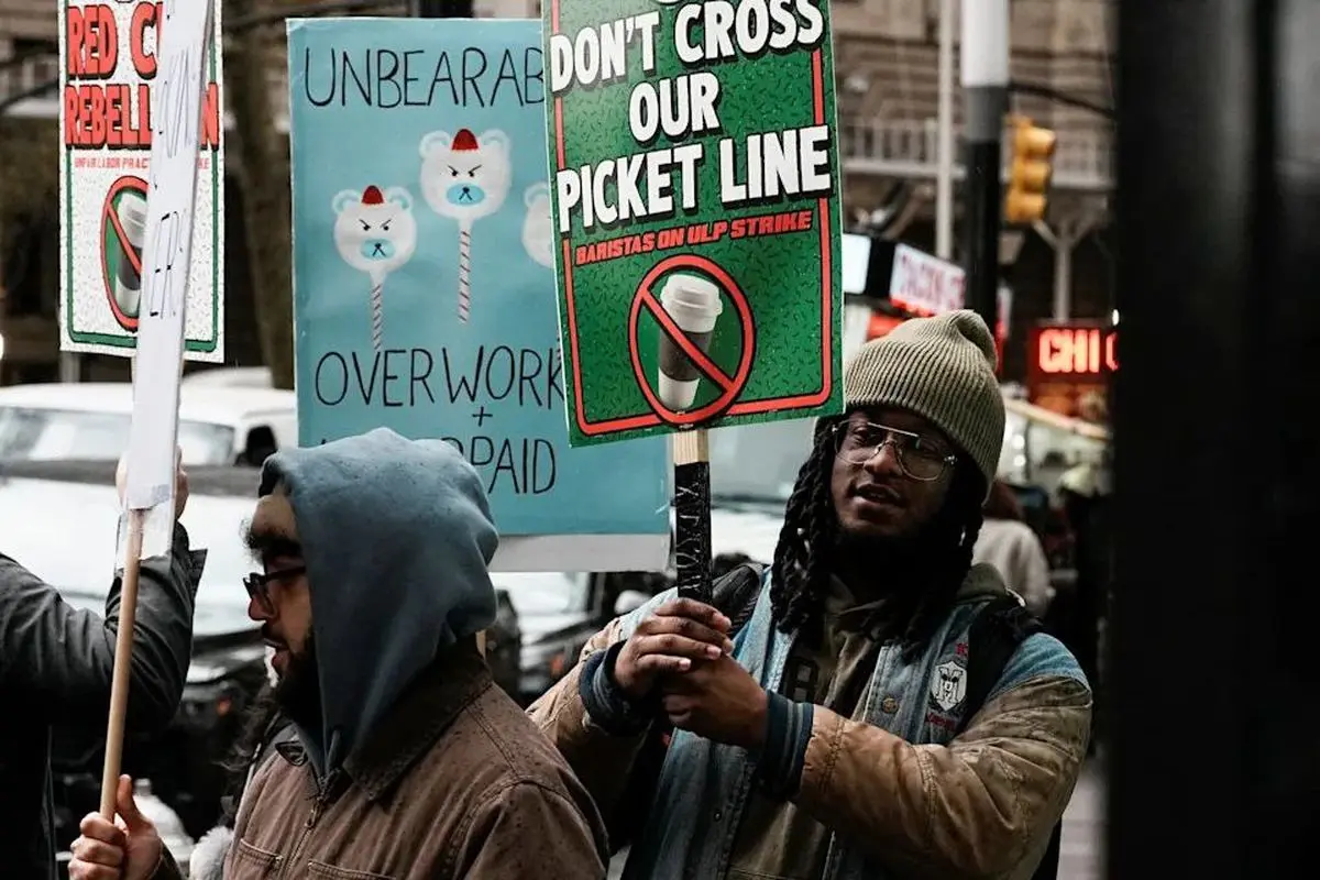 اعتصاب گسترده کارگران استارباکس در آمریکا/ اتحادیه: بزرگ‌ترین اعتصاب تاریخ شرکت در راه است